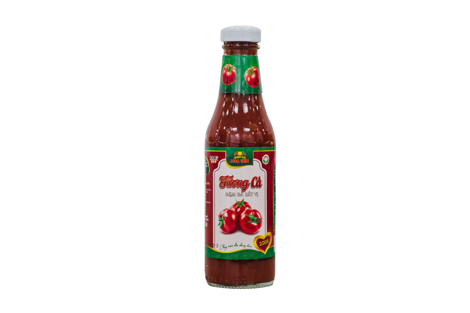 Glass bottle ketchup 330gr